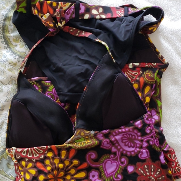Victoria's Secret tankini 3 piece set L 36C - Picture 4 of 5